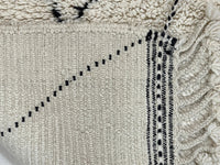 Bahrat 2 - Tapis Beni Ourain - 3x10ft