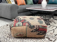Camel Temptation - Pouf Kilim
