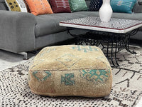moroccan kilim pouf