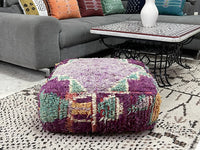moroccan kilim pouf