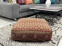 Eucalyptus Breeze - Pouf Kilim