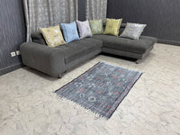Black cactus silk Rugs