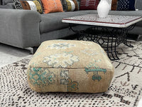 moroccan kilim pouf