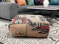 Camel Temptation - Pouf Kilim