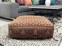 Eucalyptus Breeze - Pouf Kilim