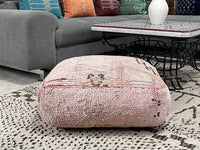 moroccan kilim pouf