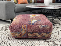 moroccan kilim pouf