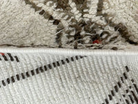 Mini Maghreb Monochrome - Tapis Beni Ourain - 5x9ft