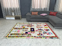 Moroccan Whispering Winds - Tapis Azilal - 5x7ft
