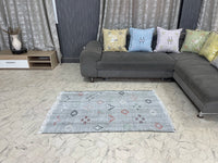 Black cactus silk Rugs