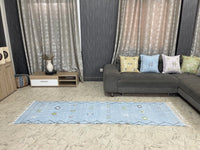 Blue cactus silk Rugs