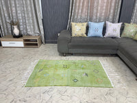 Green cactus silk Rugs