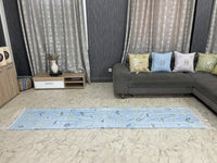 Blue cactus silk Rugs