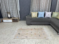 Orange cactus silk Rugs