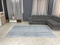 Grey cactus silk Rugs