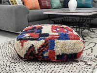 moroccan kilim pouf