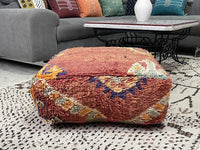 moroccan kilim pouf
