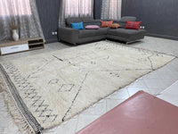 Amgud N'Tefra- 8x12ft- Beni Mrirt Rug - Tapis Beni Mrirt - 8x12ft