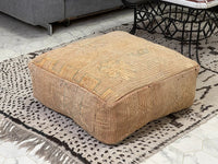 Apricot Dreams - Pouf Kilim