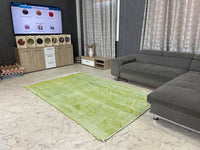 Green cactus silk Rugs