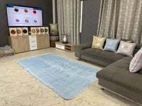 blue cactus silk Rugs