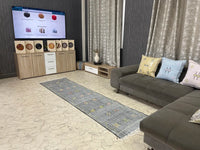 Black cactus silk Rugs