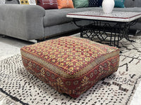 Eucalyptus Breeze - Pouf Kilim