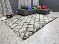 Ghazali - Tapis Beni Ourain - 6x10ft