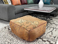 moroccan kilim pouf