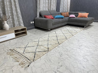 Hesse II - Tapis Beni Ourain - 3x9ft