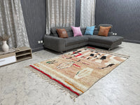 Jema - Tapis Beni Ourain - 5x8ft