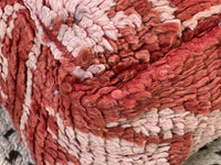 Lexington Red - Pouf Kilim
