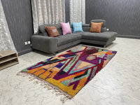 Mokhtalifa - Tapis Beni Ourain - 5x8ft