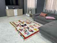 Moroccan Whispering Winds - Tapis Azilal - 5x7ft