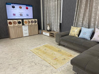 Yellow cactus silk Rugs
