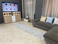 Grey cactus silk Rugs