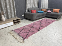 Shelia - Tapis Beni Ourain - 3x9ft