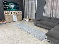 Grey Natural cactus silk Rugs