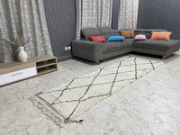 Tang 2 - Tapis Beni Ourain - 3x10ft
