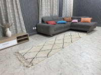 Tang - Tapis Beni Ourain - 3x9ft