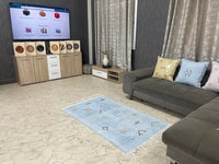 Blue cactus silk Rugs