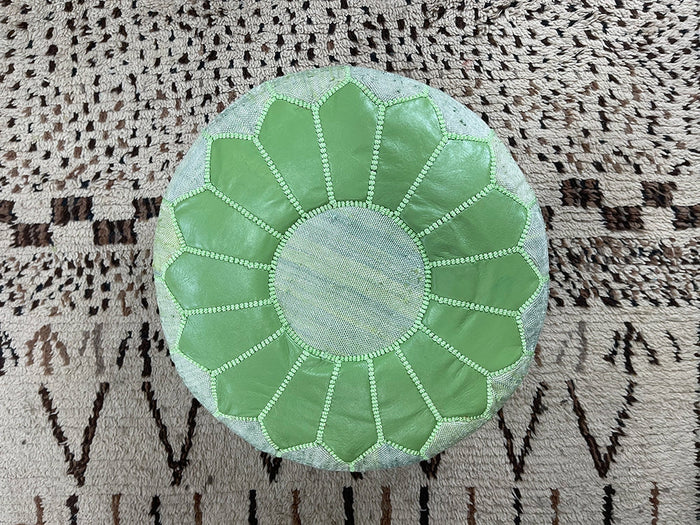 Bazarugs Moroccan Cactus Silk Pouf — Verdant Haven