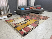 Winter Geometry - Tapis Beni Mrirt - 7x10ft