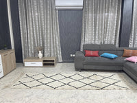 Abrabar 2 - Tapis Beni Ourain - 3x10ft