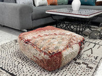 Al Zubarah - Pouf Kilim