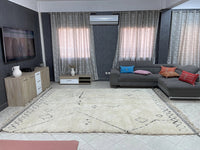 Amgud N'Tefra- 8x12ft- Beni Mrirt Rug - Tapis Beni Mrirt - 8x12ft