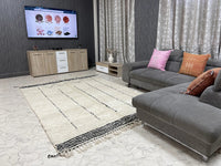 Arjaa - Tapis Beni Ourain - 6x9ft