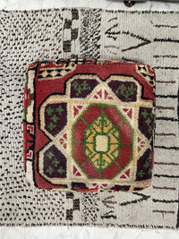 moroccan kilim pouf