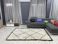 Coco Diamond - Tapis Beni Ourain - 5x8ft