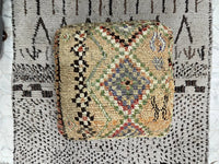 moroccan kilim pouf